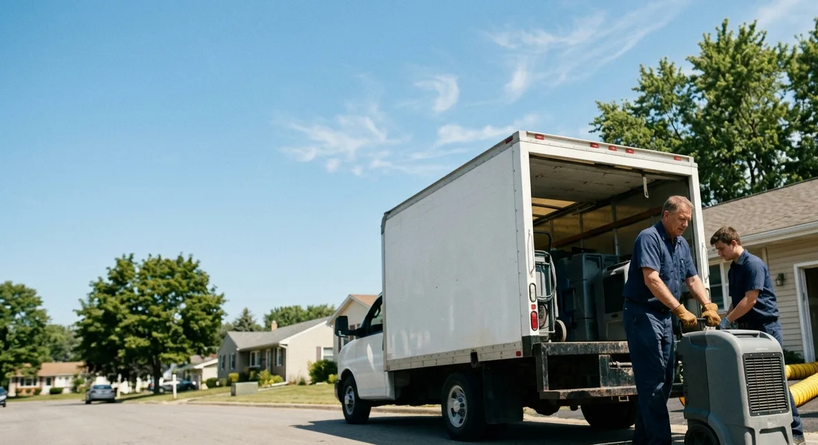 Water Damage Cleanup in Milmine, IL near me